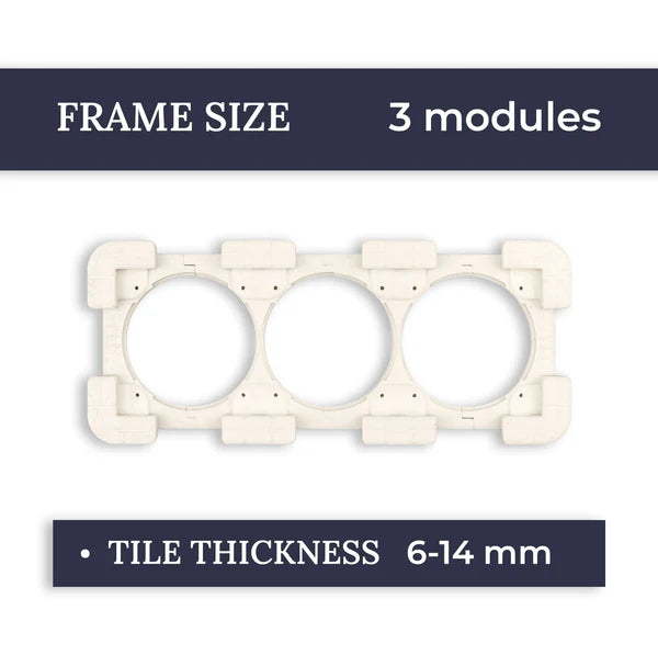 Paslėptų rozečių ir jungiklių sistema